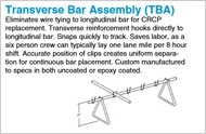 Transverse Bar Assembly Transverse Bar Assembly