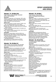 Epoxy Adhesives